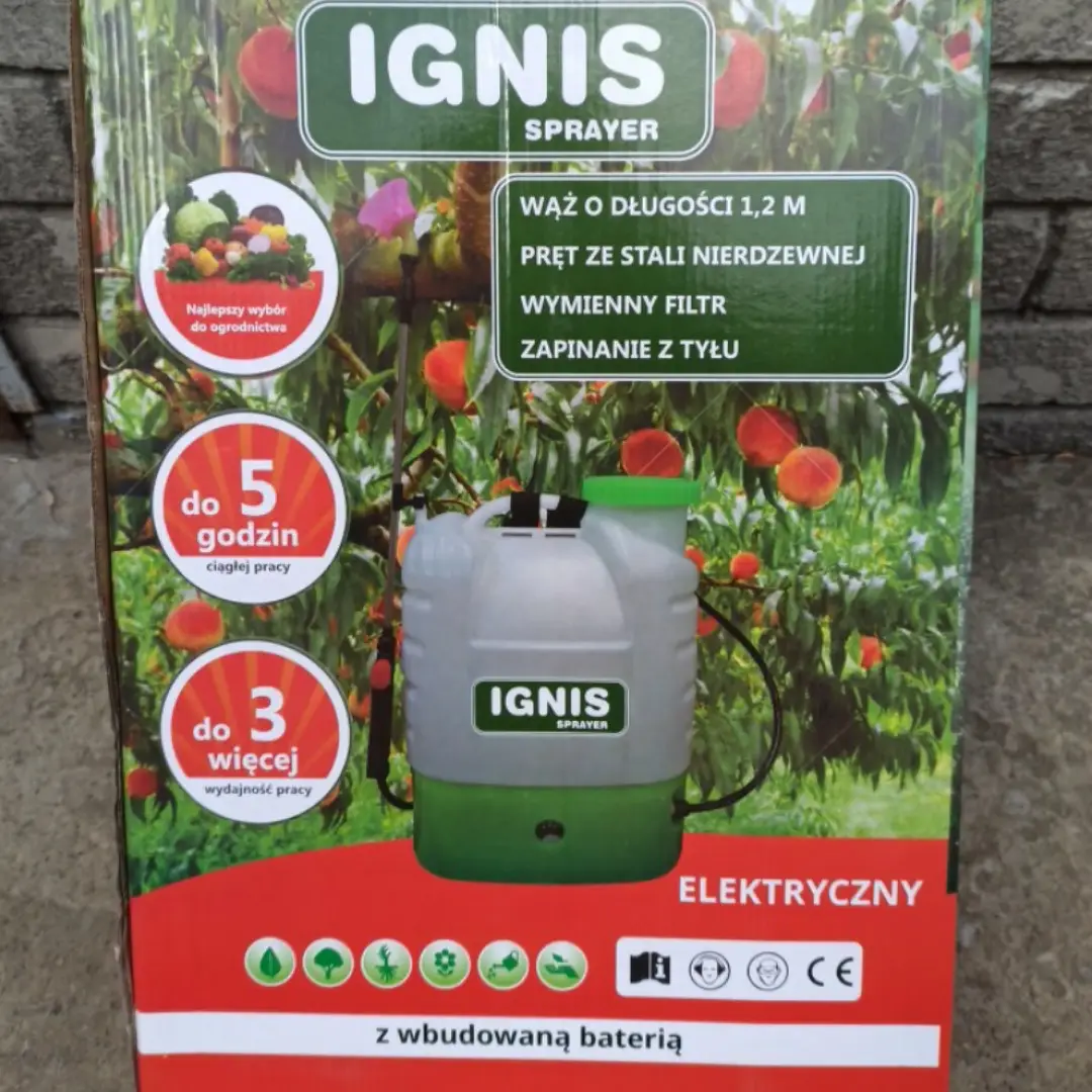 Електро обприскувач IGNIS ОЕВ1 - 16л (Ігніс) акумуляторний